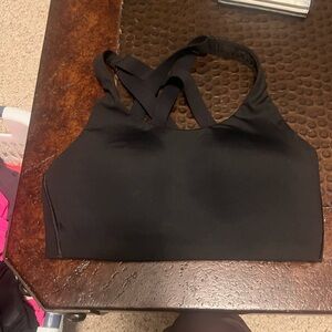 Lululemon Athletica Black High Support Bra